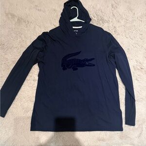 Lacoste Dark Blue Sleepwear with Logo